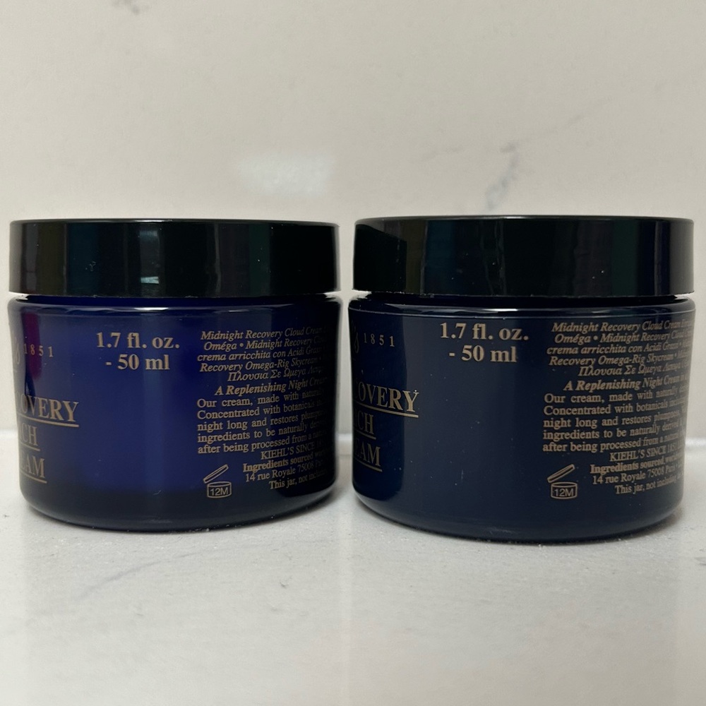 Kiehl’s Midnight Recovery Omega-Rich Cloud Cream size 50ml x2 - Picture 5 of 6
